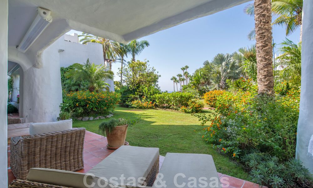 4-bedroom luxury flat in a frontline beach complex at walking distance to Puerto Banus in Marbella 32828