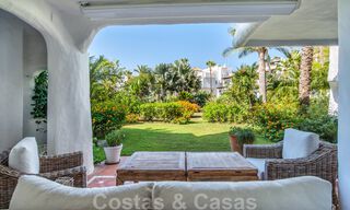 4-bedroom luxury flat in a frontline beach complex at walking distance to Puerto Banus in Marbella 32840 