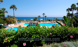 4-bedroom luxury flat in a frontline beach complex at walking distance to Puerto Banus in Marbella 32848 