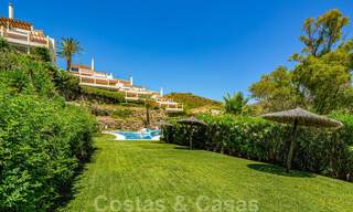 Stunning contemporary refurbished south facing luxury garden flat for sale in Nueva Andalucia, Marbella 32887 
