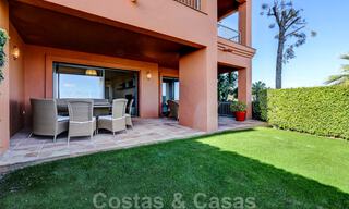 Luxury apartment for sale with private garden and sea views in a luxury five-star golf resort in Benahavis - Marbella 33326 