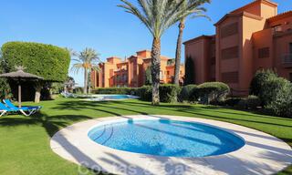 Luxury apartment for sale with private garden and sea views in a luxury five-star golf resort in Benahavis - Marbella 33357 