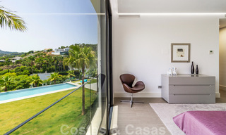 Ready to move in exclusive modern luxury villa for sale in Benahavis - Marbella with stunning open views over the golf and the sea 33514 
