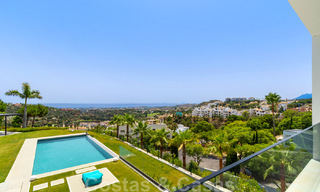 Ready to move in exclusive modern luxury villa for sale in Benahavis - Marbella with stunning open views over the golf and the sea 33524 