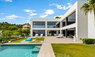 Ready to move in exclusive modern luxury villa for sale in Benahavis - Marbella with stunning open views over the golf and the sea 33540 
