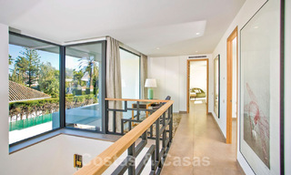 Ready to move in, beachside, contemporary Andalusian designer-style villa for sale, Marbella - Estepona East 33452 
