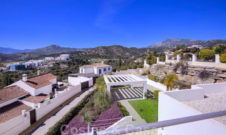 Ready to move in, new modern luxury villa for sale with sea views in Marbella - Benahavis in gated community 33574 