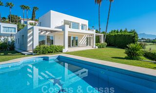 Modern luxury villa for sale in Marbella - Benahavis with panoramic golf views, ready to move in 33490 