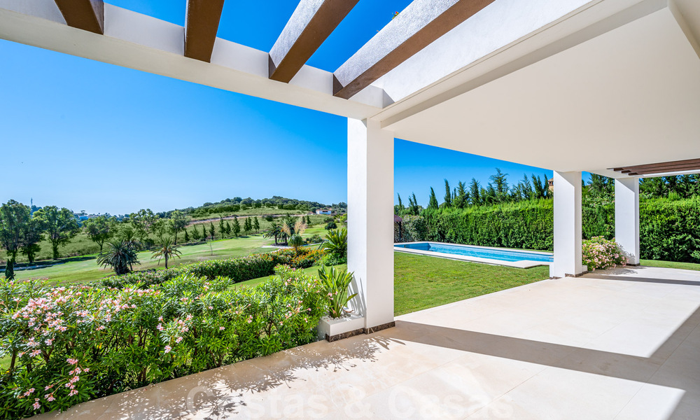 Modern luxury villa for sale in Marbella - Benahavis with panoramic golf views, ready to move in 33502