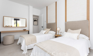 New contemporary Mediterranean style beachside villa for sale, Guadalmina Baja, Marbella 33706 