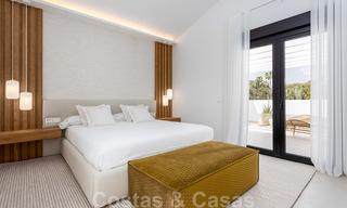 New contemporary Mediterranean style beachside villa for sale, Guadalmina Baja, Marbella 33715 