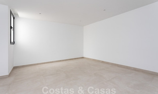 New contemporary Mediterranean style beachside villa for sale, Guadalmina Baja, Marbella 33721 