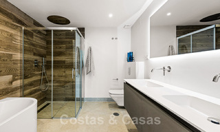 Frontline beach luxury garden flat for sale in an exclusive complex between Marbella and Estepona 34202 