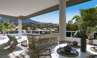 Just on the market. Small-scale new construction project. Luxury apartments for sale in Marbella - Benahavis 34286 