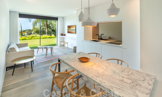 Modern Mediterranean design villa for sale with panoramic sea views in Cascada de Camojan, Golden Mile, Marbella 34297 