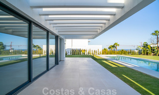 Ready to move in, new modern villa for sale in a five star golf resort in Marbella - Benahavis 34473 