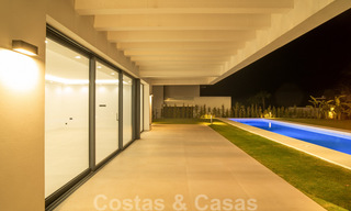 Ready to move in, new modern villa for sale in a five star golf resort in Marbella - Benahavis 34481 