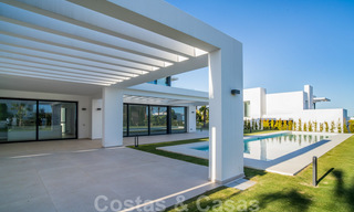 Ready to move in, new modern villa for sale in a five star golf resort in Marbella - Benahavis 34485 