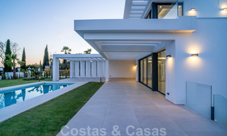 Ready to move in, new modern villa for sale in a five star golf resort in Marbella - Benahavis 34488 