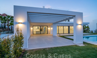 Ready to move in, new modern villa for sale in a five star golf resort in Marbella - Benahavis 34490 