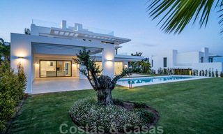 Ready to move in, new modern villa for sale in a five star golf resort in Marbella - Benahavis 34492 