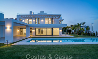 Ready to move in, new modern villa for sale in a five star golf resort in Marbella - Benahavis 34493 