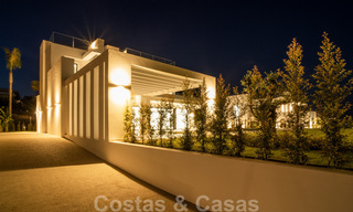 Ready to move in, new modern villa for sale in a five star golf resort in Marbella - Benahavis 34500 