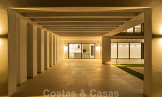 Ready to move in, new modern villa for sale in a five star golf resort in Marbella - Benahavis 34501 