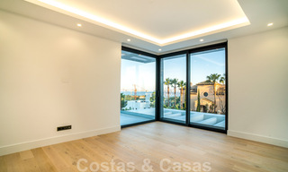 Ready to move in, new modern villa for sale in a five star golf resort in Marbella - Benahavis 34507 