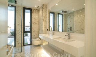 Ready to move in, new modern villa for sale in a five star golf resort in Marbella - Benahavis 34509 