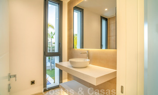 Ready to move in, new modern villa for sale in a five star golf resort in Marbella - Benahavis 34511 
