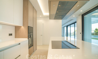Ready to move in, new modern villa for sale in a five star golf resort in Marbella - Benahavis 34514 