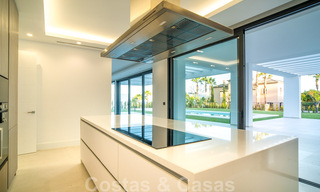 Ready to move in, new modern villa for sale in a five star golf resort in Marbella - Benahavis 34515 