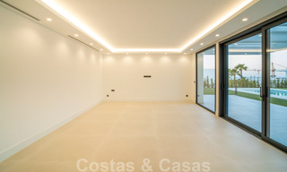 Ready to move in, new modern villa for sale in a five star golf resort in Marbella - Benahavis 34518 