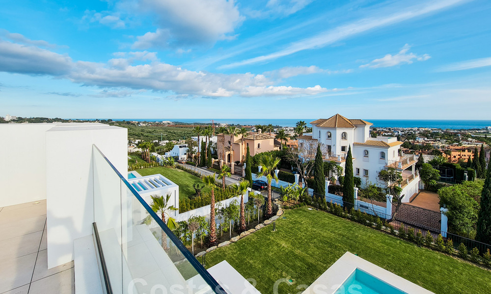 Ready to move in, modern new build villa for sale in a five star golf resort in Marbella - Benahavis 34536