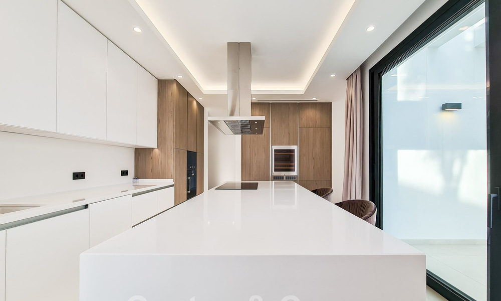 Ready to move in, modern new build villa for sale in a five star golf resort in Marbella - Benahavis 34538