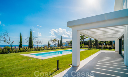 Ready to move in, modern new build villa for sale in a five star golf resort in Marbella - Benahavis 34557