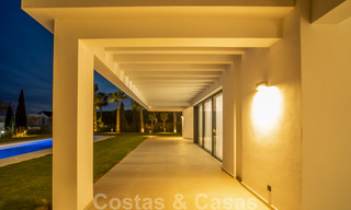 Ready to move in, modern new build villa for sale in a five star golf resort in Marbella - Benahavis 34559 
