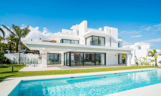 Ready to move in, modern new build villa for sale in a five star golf resort in Marbella - Benahavis 34565 