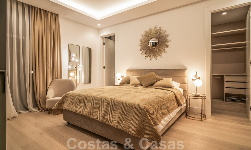 Ready to move in, modern new build villa for sale in a five star golf resort in Marbella - Benahavis 34567