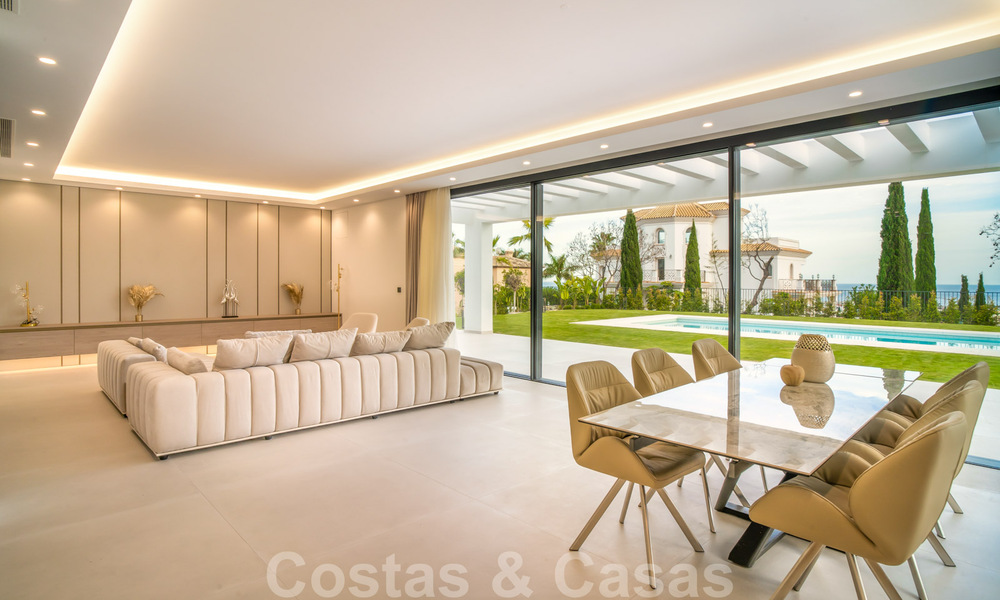 Ready to move in, modern new build villa for sale in a five star golf resort in Marbella - Benahavis 34578