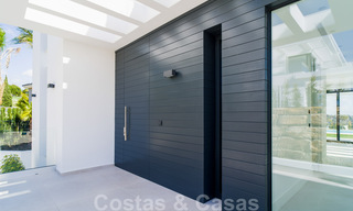 Modern new villa for sale with sea views in a five star golf resort in Marbella - Benahavis 34604 