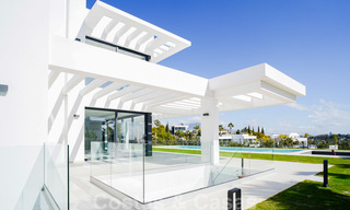 Modern new villa for sale with sea views in a five star golf resort in Marbella - Benahavis 34606 