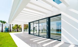 Modern new villa for sale with sea views in a five star golf resort in Marbella - Benahavis 34609 