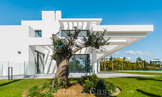Modern new villa for sale with sea views in a five star golf resort in Marbella - Benahavis 34610 