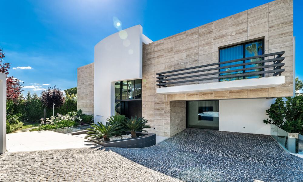 New on the market! Modern luxury villa for sale in the heart of the Golden Mile, Marbella 34678