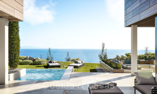Modern luxury villa for sale with stunning panoramic sea views for sale on the Costa del Sol 34745 