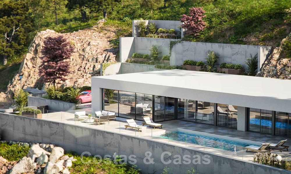 Modern luxury villa for sale with stunning panoramic sea views for sale on the Costa del Sol 34746