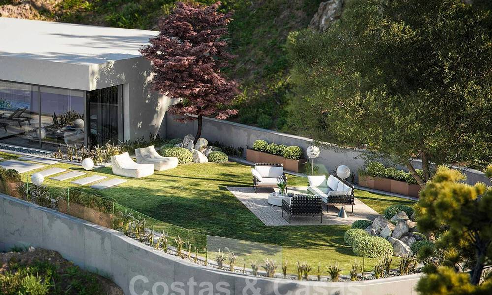 Modern luxury villa for sale with stunning panoramic sea views for sale on the Costa del Sol 34747
