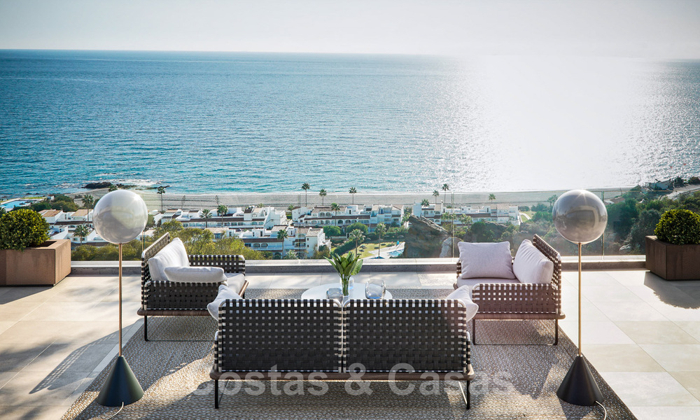 Modern luxury villa for sale with stunning panoramic sea views for sale on the Costa del Sol 34756